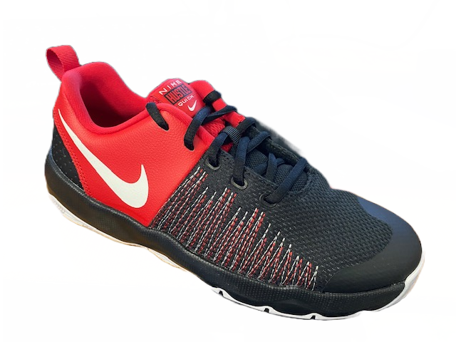 Nike scarpa da pallacanestro da ragazzo Team Hustle Quick 922680 002 rosso nero