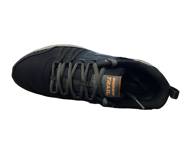 Skechers scarpa da uomo da Trail Escape Plan 51591/NVOR blu-arancio