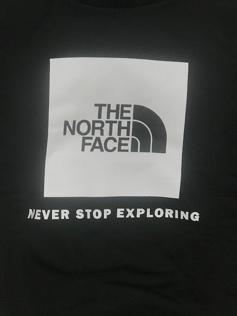 The North Face Felpa con cappuccio da ragazzi Teens Box P O Hood NF0A7X56JK31 black