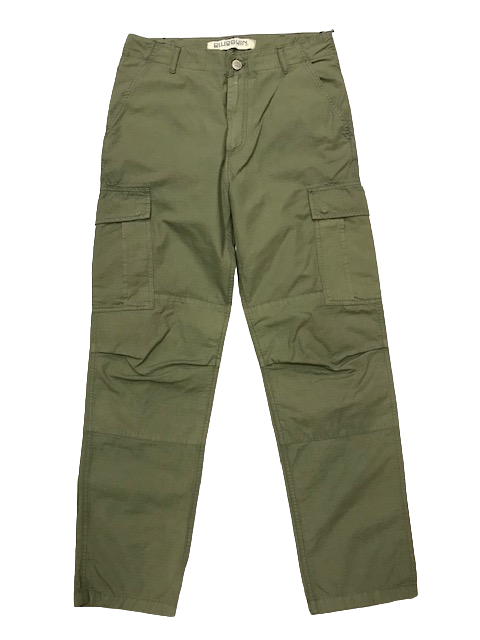 The Blue Skin Pantalone Cargo in Ripstop CARG22L 00V cat04 verde militare