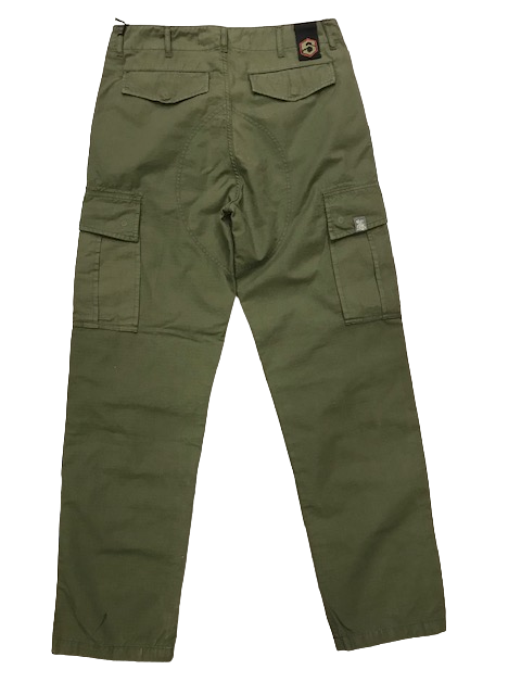 The Blue Skin Pantalone Cargo in Ripstop CARG22L 00V cat04 verde militare