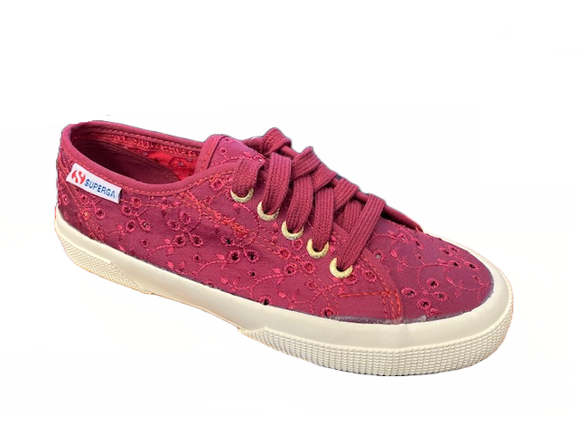 Scarpe top superga pizzo