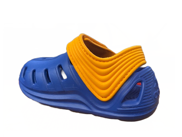 Adidas Zsandal I sandalo da bimbo AF3879 Eqtblu-ftwwht-eqtora