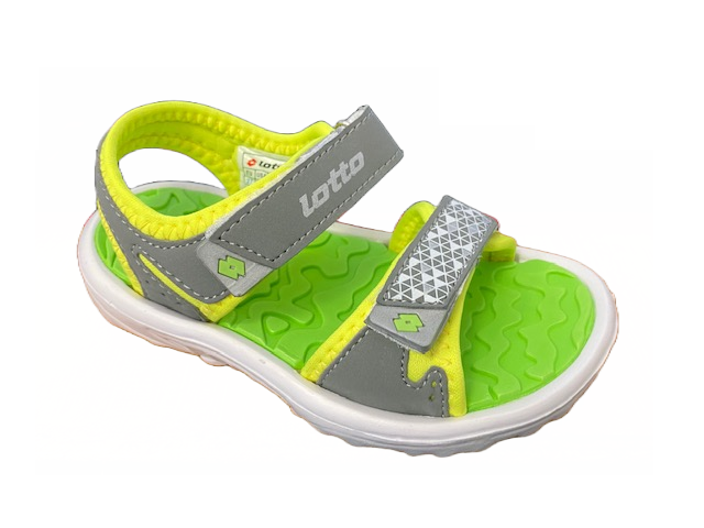 Lotto Las rochas II CL sandalo da bimbo S2167 pebble-yln saf