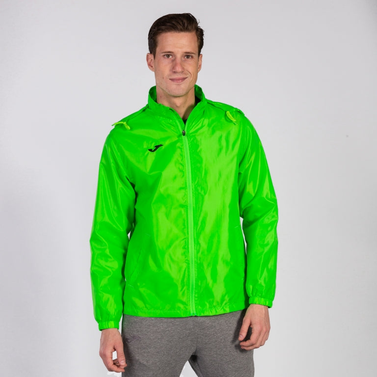 Joma giacca antipioggia Rain Jacket Iris 100087.020 verde fluorescente