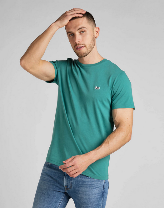 Lee T-shirt da uomo manica corta SS Pacth Logo Tee L60UFQA12 enigma
