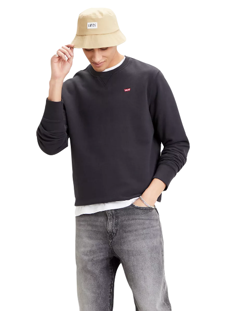 Levi's Felpa Girocollo da uomo Housemark Original 359090003 nero