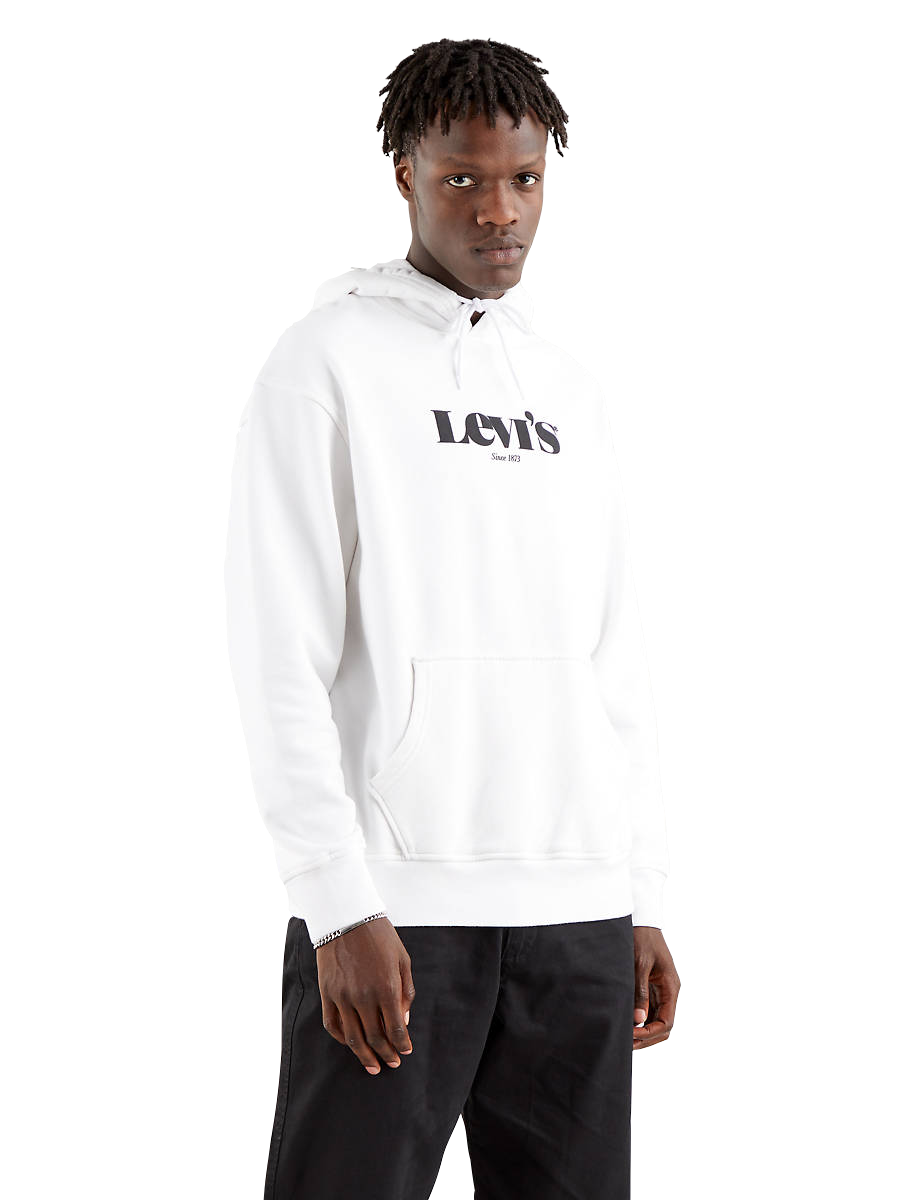 Levi's Felpa con cappuccio 384790038 white