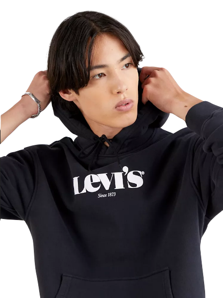 Levi's Felpa con cappuccio 384790039 black