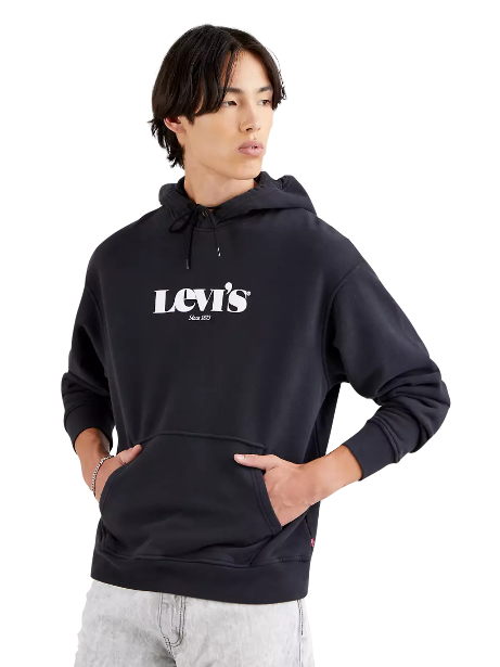 Levi's Felpa con cappuccio 384790039 black