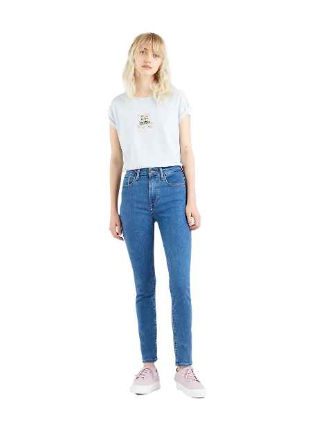 Levi's Jeans 721High Rise Skinny a vita alta 188820470 bogota heart-dark indigo
