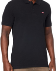 Levi's Polo manica corta da uomo Housemark 358830007 nero