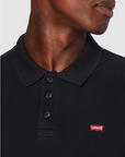 Levi's Polo manica corta da uomo Housemark 358830007 nero 2