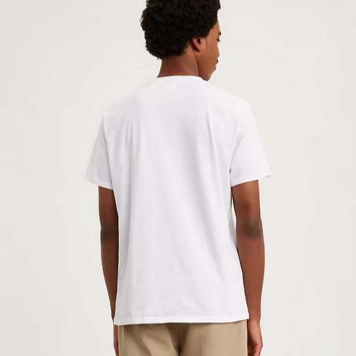 Levi's maglietta manica corta girocollo Original Little Logo 566050000 bianco 2