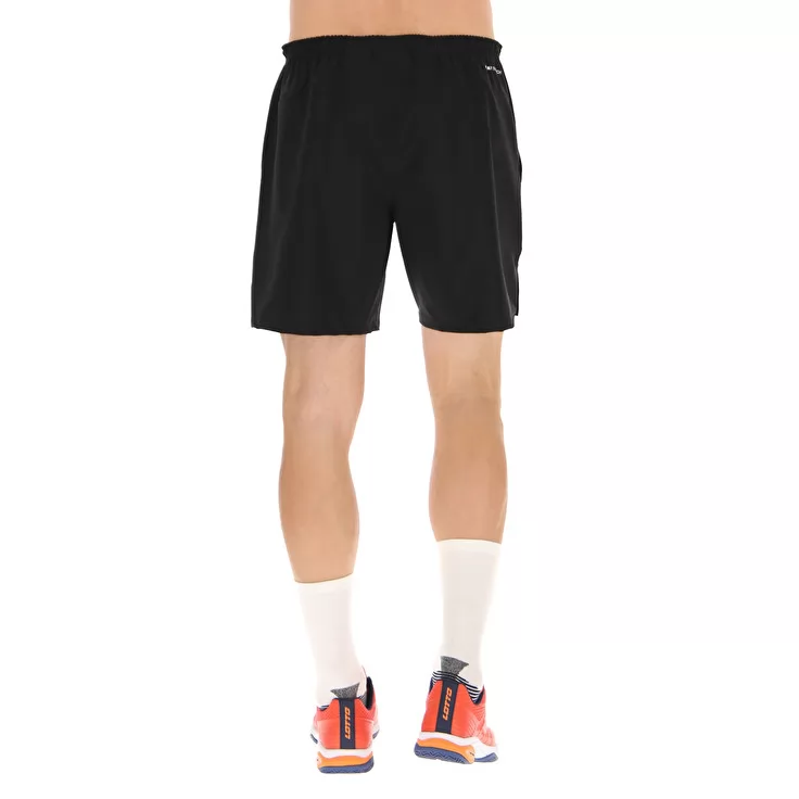 Lotto Pantaloncino sportivo in poliestere MSP Short 7 II 218940 1CL black
