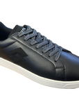 Sneakers basse Lotto 1973 AMF EVO VII nere da uomo con logo laterale e suola ammortizzata