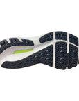 Scarpe da corsa Mizuno Wave Inspire 18 modello J1GC224401 colore blu sfumato bianco per uomo, vista suola