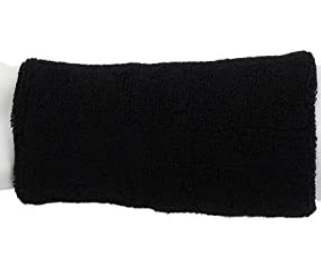 Nike Polsino tergisudore Swoosh lungo Wristbands NNN05023OS 023 Black/Grey