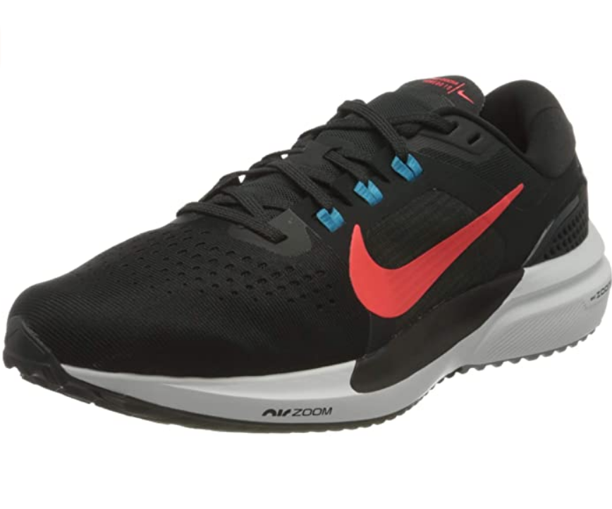 Nike Air Zoom Vomero 15 CU1855 004 scarpe da corsa uomo nero-cremisi con ammortizzazione Zoom Air e supporto ottimale