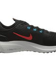 Nike Air Zoom Vomero 15 CU1855 004 scarpe da corsa uomo nero-cremisi con ammortizzazione Zoom Air e supporto ottimale