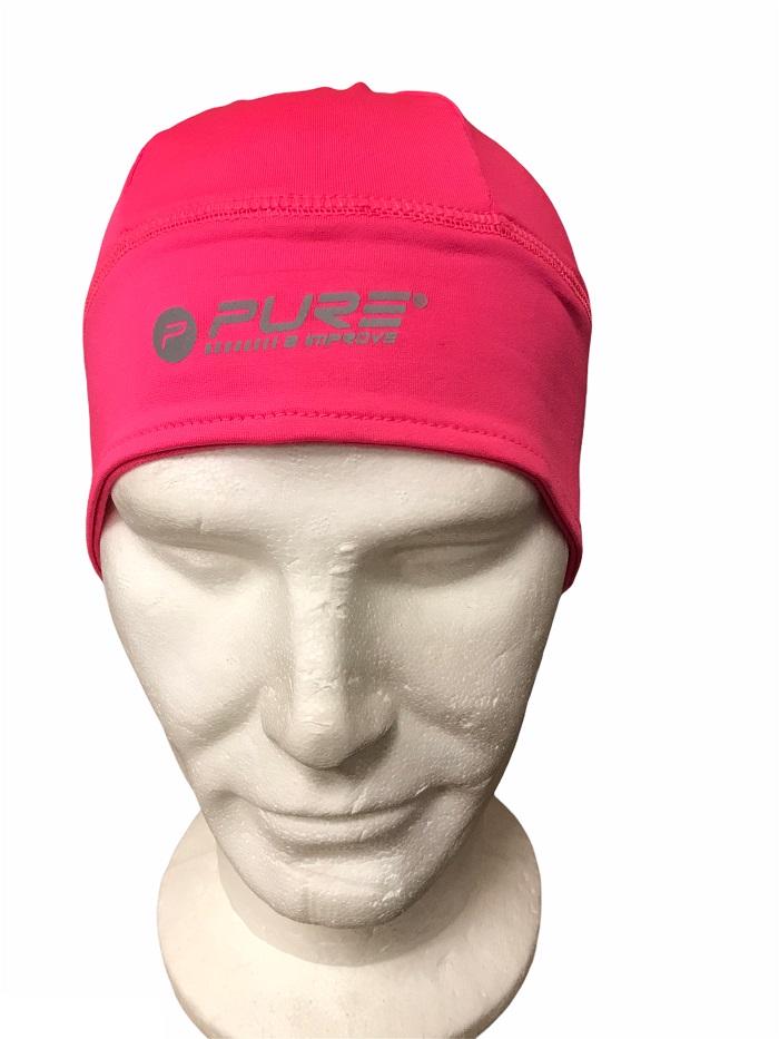 Pure 2Improve cappellino da corsa P2I320080 fucsia fluo