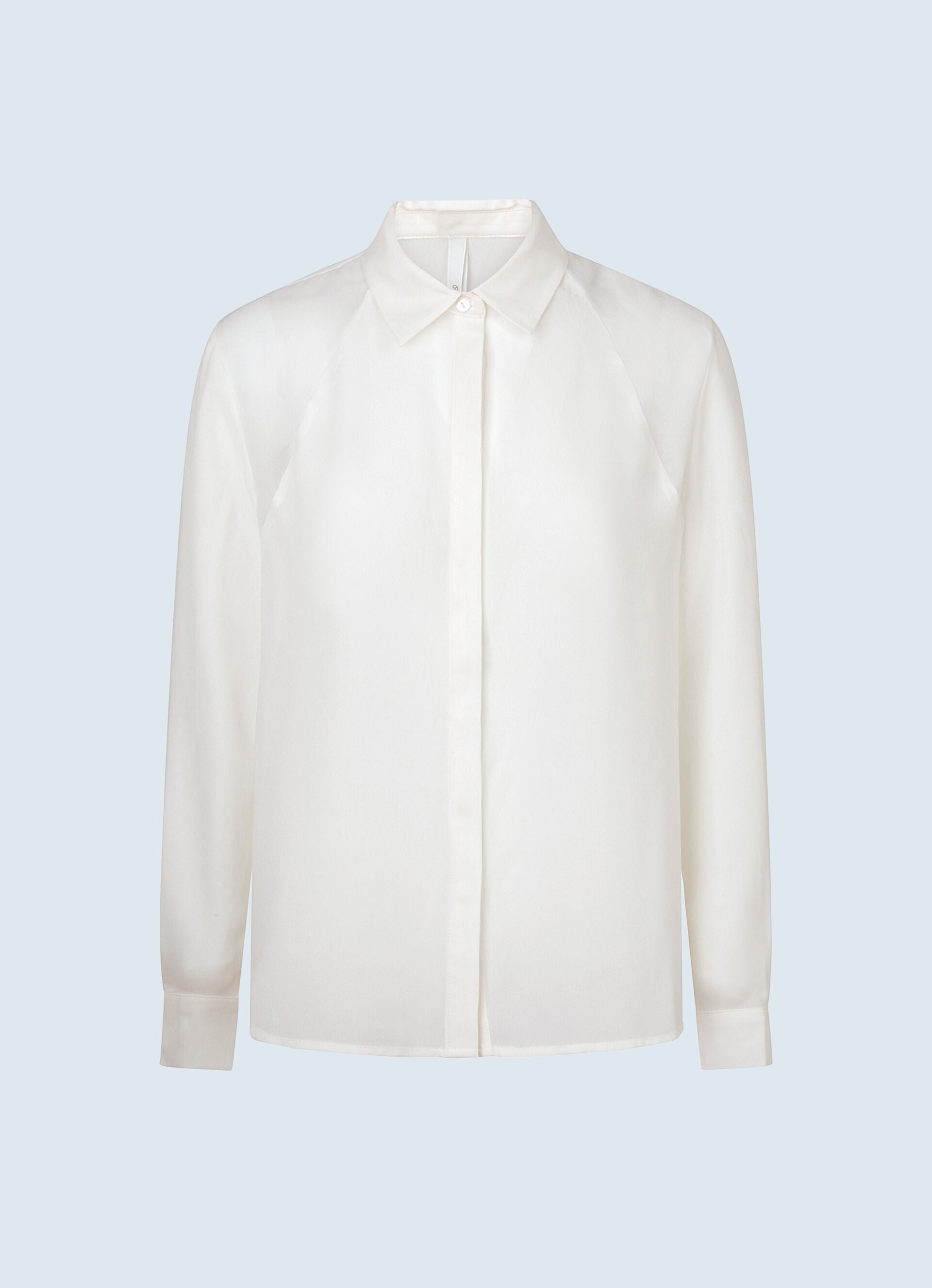 PepeJeans Camicia Satinata Lulu PL304050 OFF WHITE