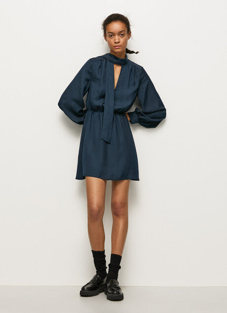 Pepe Jeans Abito corto Lys PL953156 594 dulwich