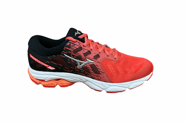 Mizuno scarpa da corsa da donna Wave Ultra Ultima 12 J1GD211806 peperoncino argento nero