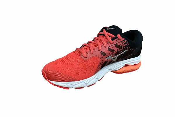 Mizuno scarpa da corsa da donna Wave Ultra Ultima 12 J1GD211806 peperoncino argento nero