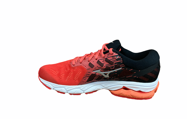 Mizuno scarpa da corsa da donna Wave Ultra Ultima 12 J1GD211806 peperoncino argento nero