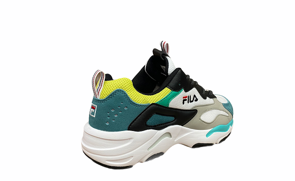Fila scarpa sneakers da uomo Ray Tracer 1010685.13C bianco-nero-grigio