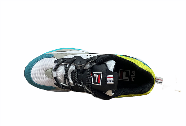 Fila scarpa sneakers da uomo Ray Tracer 1010685.13C bianco-nero-grigio