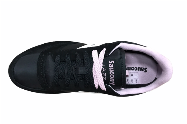 Saucony Original scarpa sneakers da donna Jazz S1044-626 nero-bianco