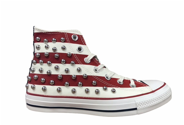 Converse CTAS Bandiera USA 164994C white blue red Sportiamo