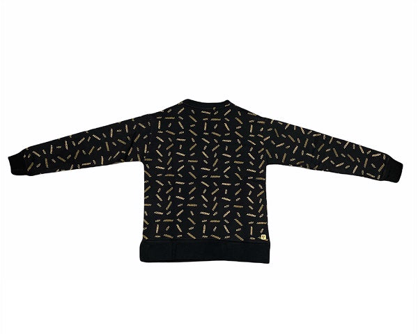 Freddy Felpa Logo F1WFTS7C NO1 black/gold