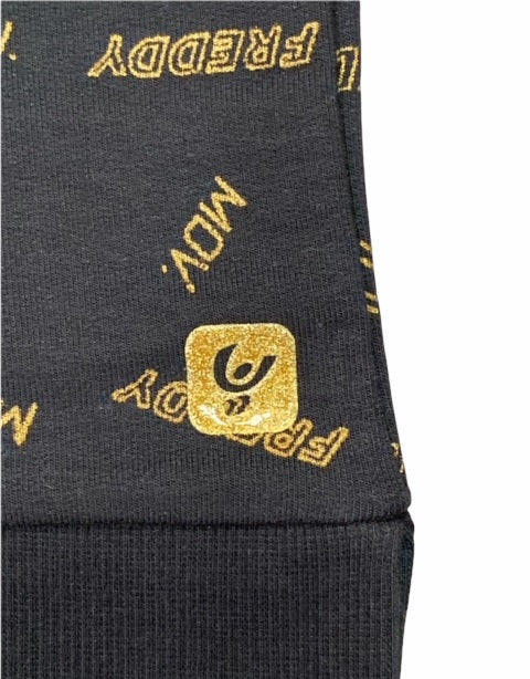 Freddy Felpa Logo F1WFTS7C NO1 black/gold