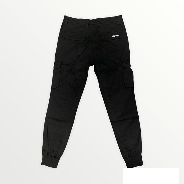 Dolly Noire Pantalone Cargo Ripstop pa901-pd-01 nero