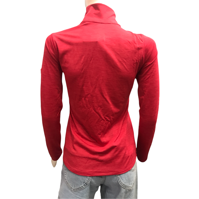 Mizuno felpa top rossa donna