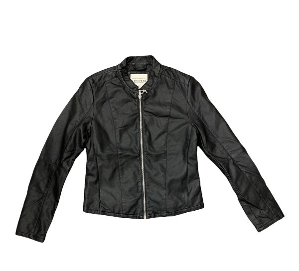 Censured giacca da donna in ecopelle Iole JWIOLRT PFX 90 nero