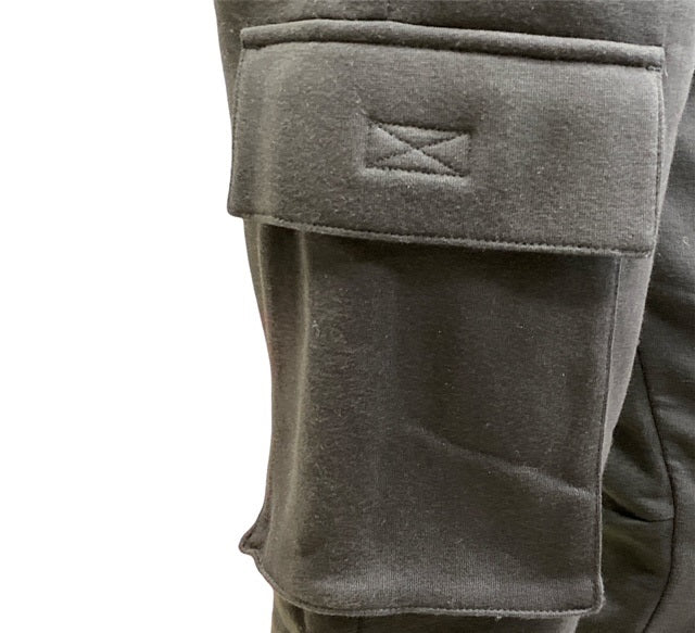 Champion Pantalone Cargo in Felpa con polsino 216609 CHA KK001 NBK black