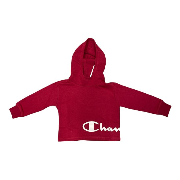 Champion Felpa con Cappuccio con stampa laterale 404195 CHA RS061 BGN rosso