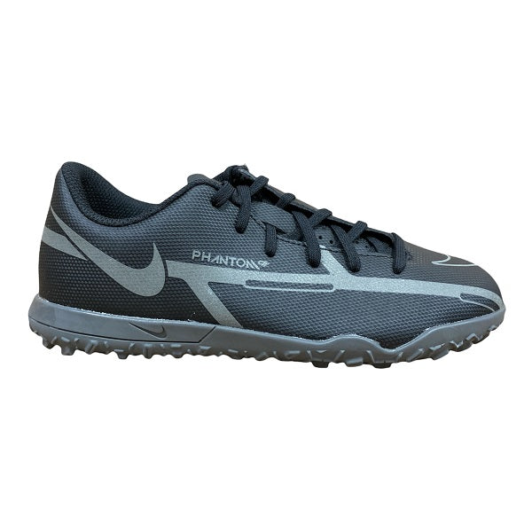 Nike scarpa da calcetto da ragazzo Phantom GT2 Club TF DC0827 004 nero-grigio