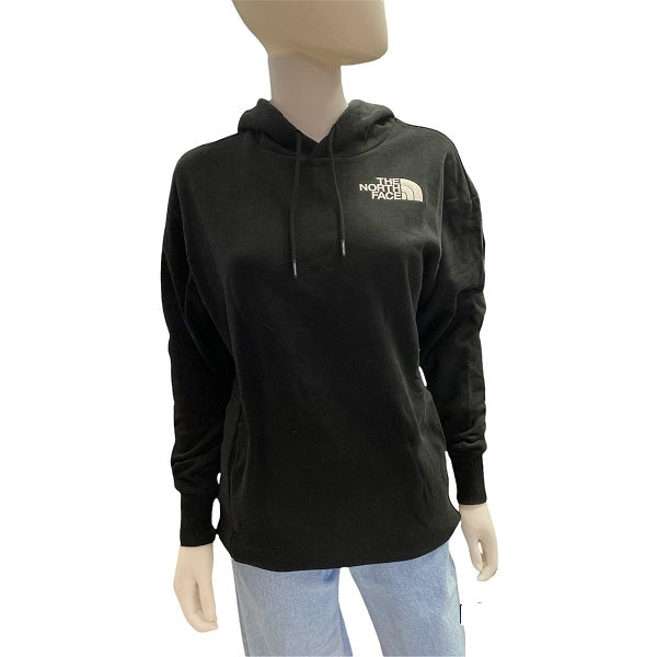 The North Face felpa da donna con cappuccio Oversized NF0A55GKJK31 nero