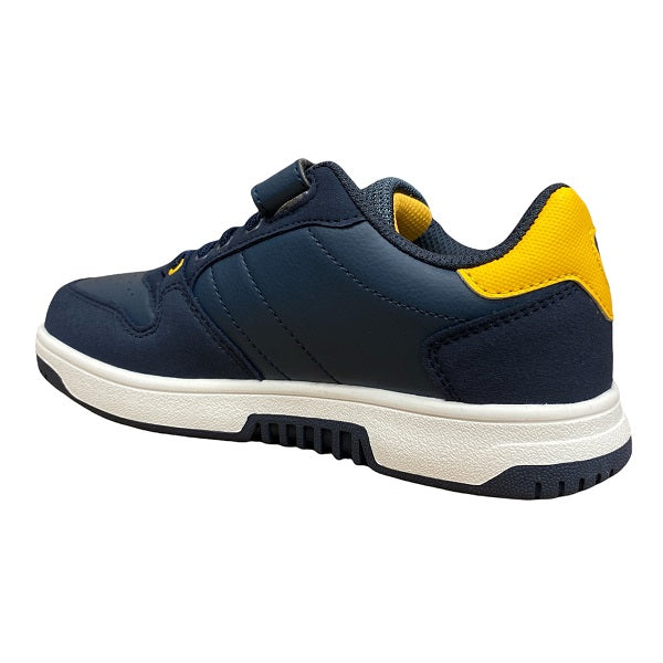 Lotto scarpa da ginnastica da bambino con strappo e laccio elastico Rocket AMF 216916 6Y3 blu