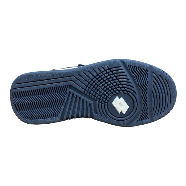 Lotto scarpa da ginnastica da bambino con strappo e laccio elastico Rocket AMF 216916 6Y3 blu