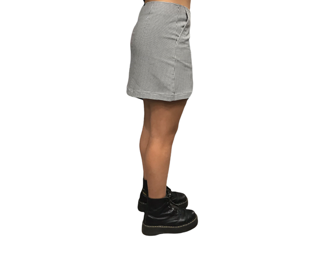 Obey Minigonna Straggler 411550084 houndstooth