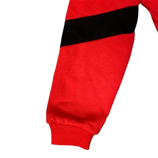 Puma felpa da bambino con cappuccio stampa logo grande 846887 11 rosso