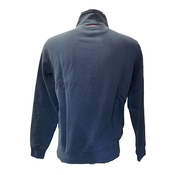 U.S. Polo Assn. Felpa da uomo con cerniera intera Greg 60696 53223 179 blu