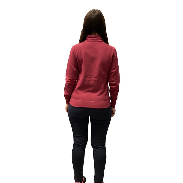 Champion Tuta Full Zip 114583 VS516 RHD rubino-nero