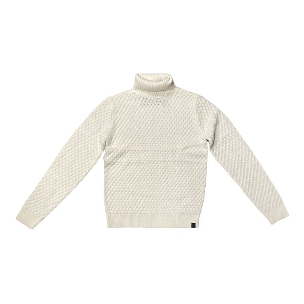 Censured Maglia da uomo a Docevita MM5054 T ACRL 01 bianco latte